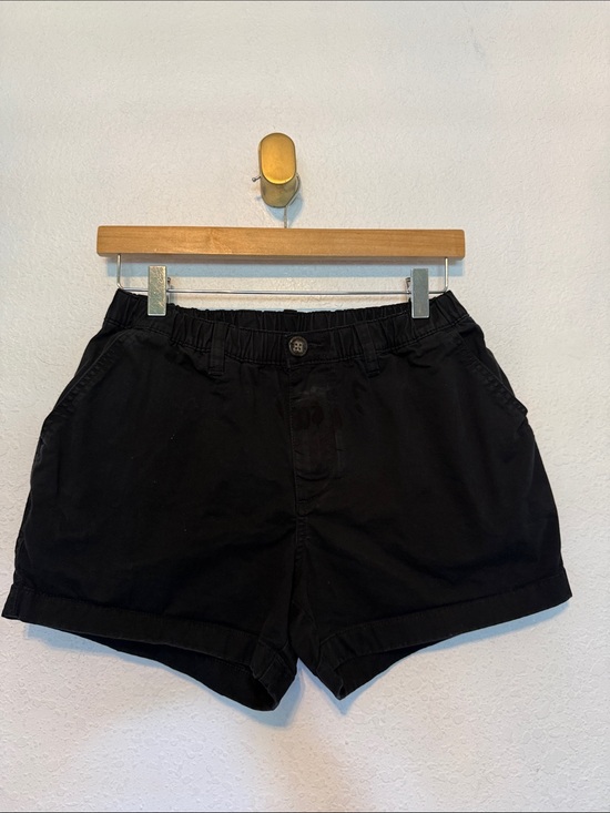 chubbies Other - Chubbies Black 4" Inseam Elastic Waist Casual Preppy Shorts Size Small